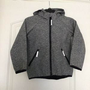 NWOT H&M Water Resistant and Repellent Gray Jacket Boys size 5-6